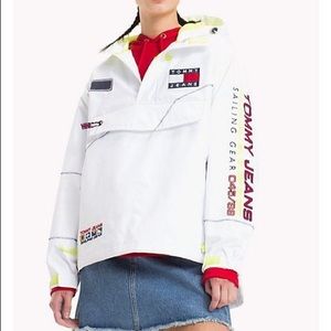 Tommy Jeans White Sailing Jacket